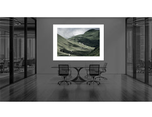 Col de la Croix de Fer - Glandon X Roads - Monotone print