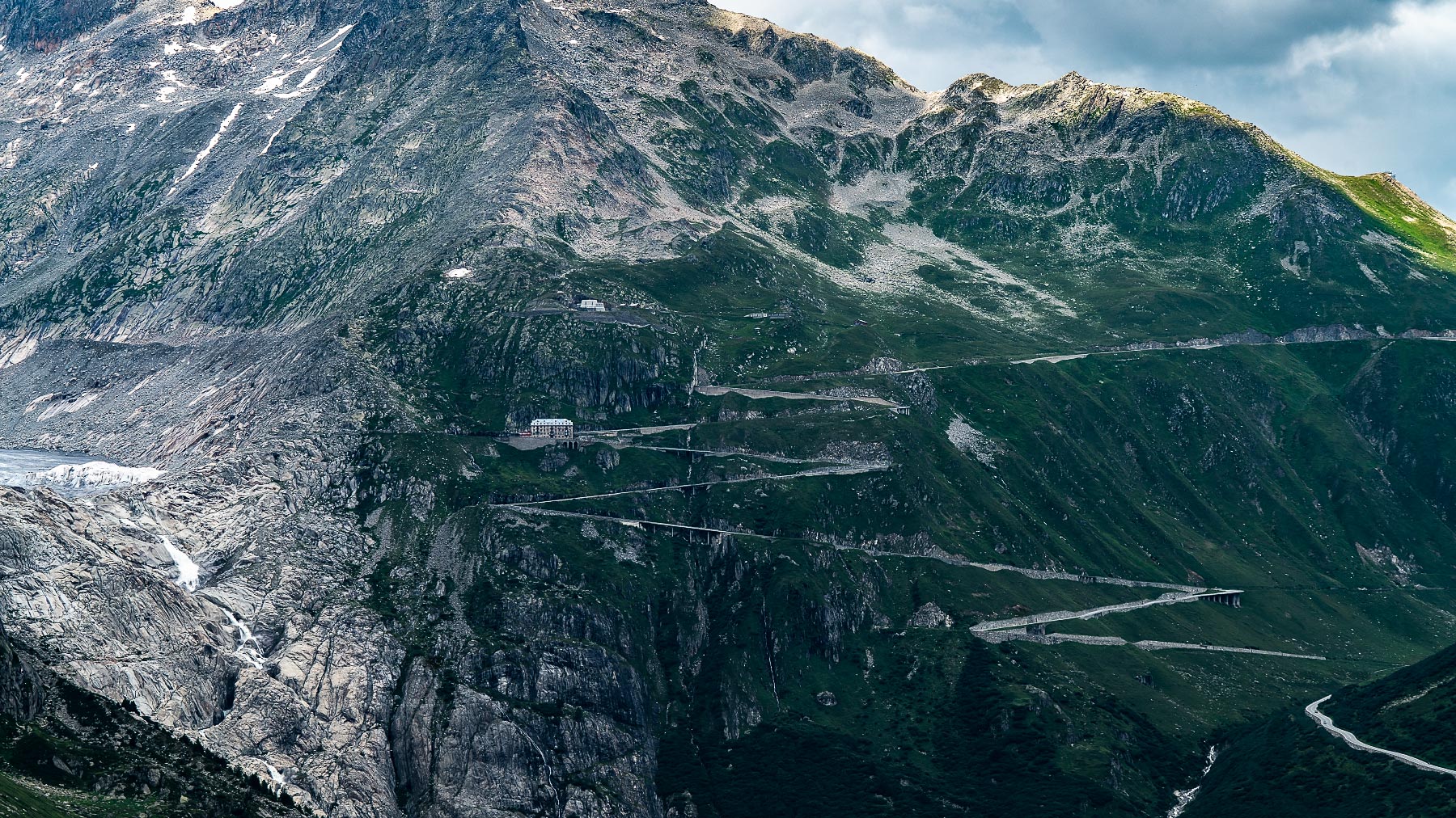 Furka Pass Cycling photography prints by davidt
