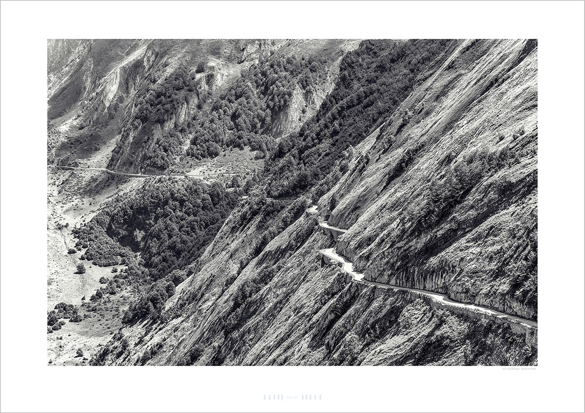 Col d'Aubisque - Roads 2 Ride - Unique gifts for cyclists. Cycling prints, Gifts for cyclists, cycling photography prints. 