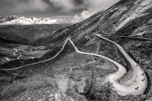 Cycling Art. Unique gifts for cyclists. Colle Delle Finestre, Gravel. Cycling decor, Cycling Photography Prints, Cycling interiors, Luxury Gifts for Cyclists, Photography prints by David Tedman. Office art, Art for offices Gifts for Dad, gifts for Fathers Day. Original gifts for cyclists. Cycling life, Cycling lifestyle