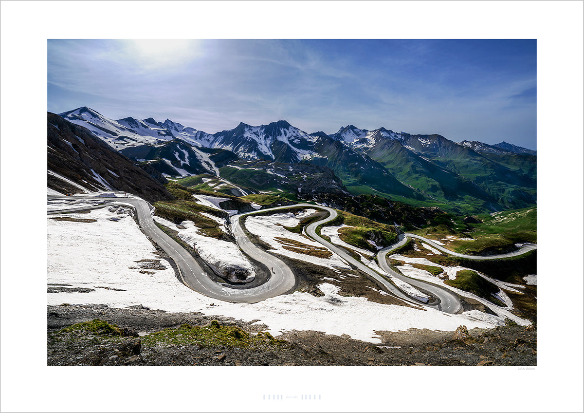 Col du Galibier - Top, Cycling Prints, Cycling Art, Unique Gifts for Cyclists, Cycling Decor, Cycling Photography Prints, Cycling Interiors, Luxury Gifts for Cyclists, Photography Prints by David Tedman, Office Art, Art for Offices, Gifts for Dad, Gifts for Fathers Day, Original Gifts for Cyclists,
