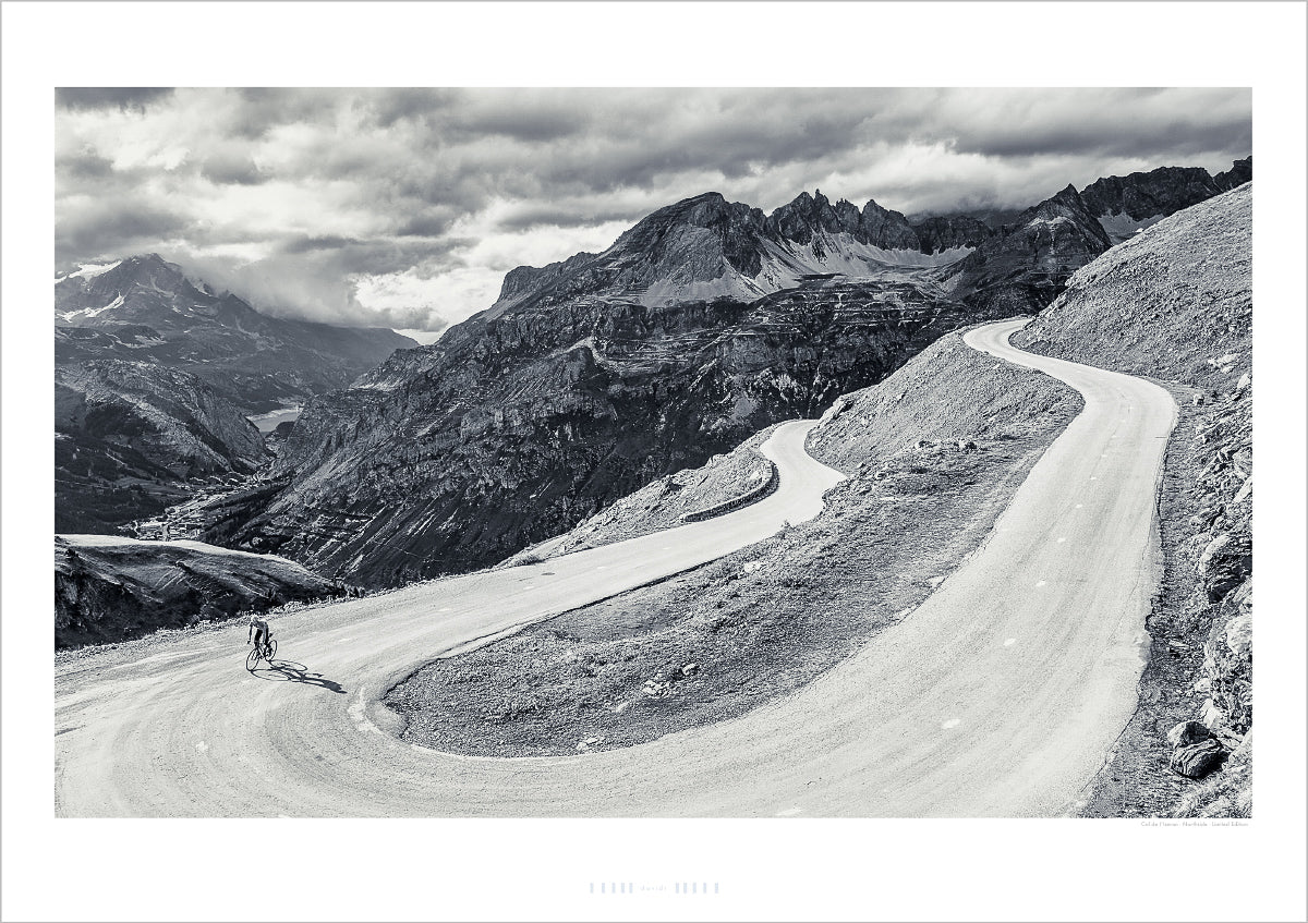 Col de I'Iseran - Northside - Limited Edition - Cycling photography prints