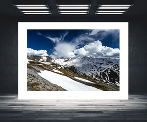 Cycling Art - The Stelvio from Bormio - Cycling photography. Great Cycling Climbs by davidt. Cycling Art for your home, office and pain cave.