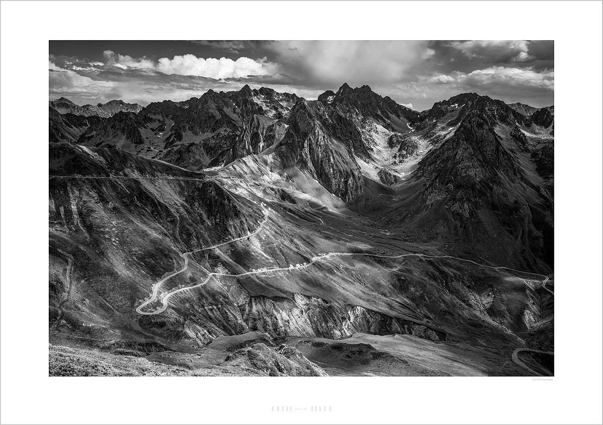 Col du Tourmalet The Pyrenees Gifts for Cyclists, Cycling Photography Prints by davidt